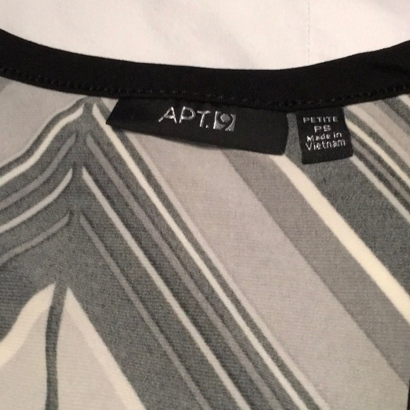 NWT Apt.9 Wrap Dress Size Petite PS - Picture 5 of 10